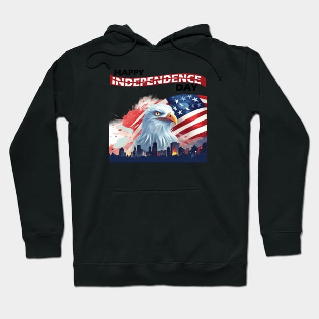 Happy Independance Day Hoodie by Pixy Official